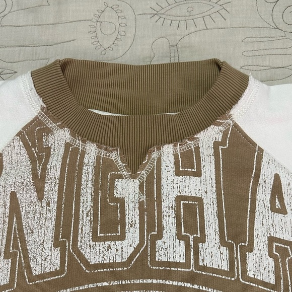 NWT FP Movement Double Header Graphic Crew XS Fern Combo with Pockets! - Picture 8 of 14